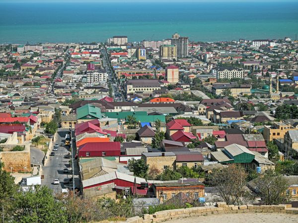Город Дербент в Дагестане
