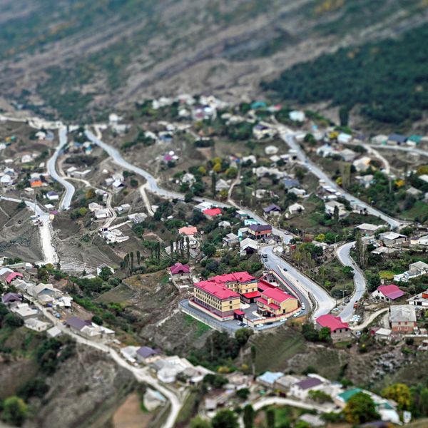 Село Мехельта в Гумбетовском районе республики Дагестан