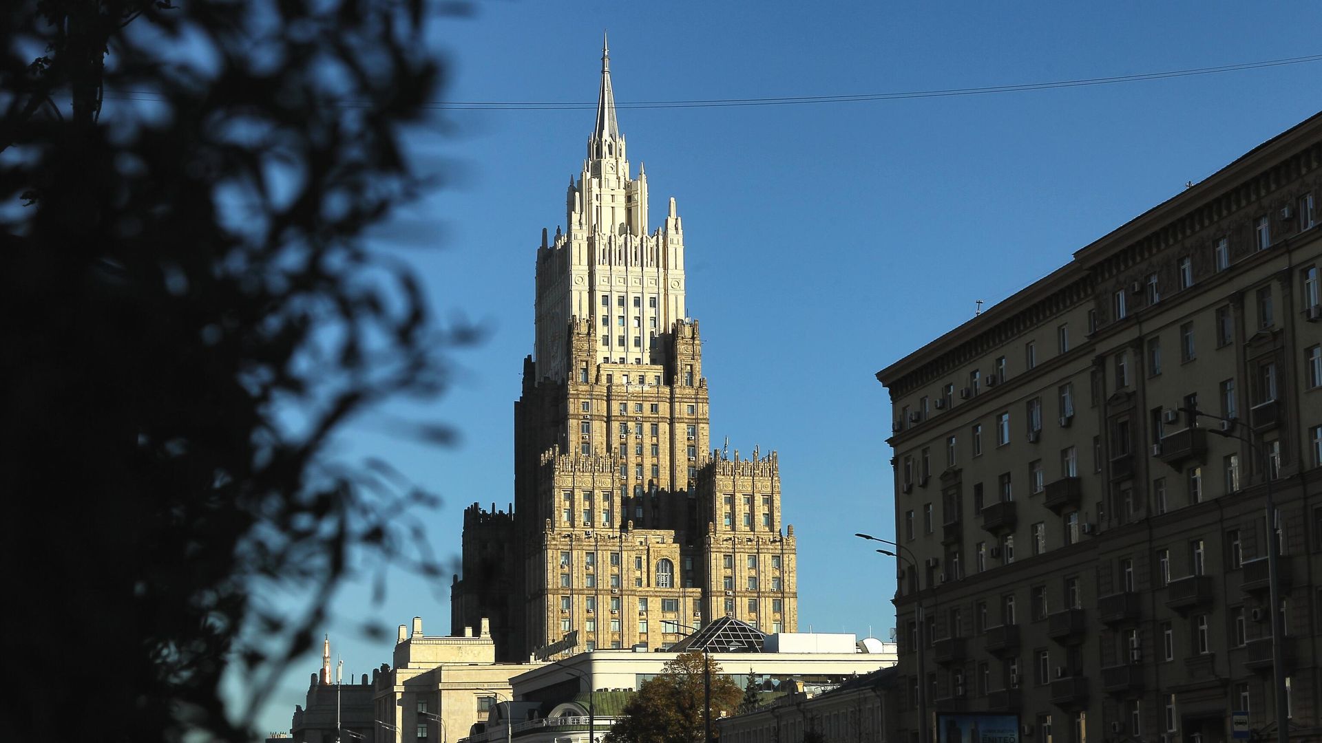 Здание Министерства иностранных дел России Здание Министерства иностранных дел России - РИА Новости, 1920, 17.11.2022