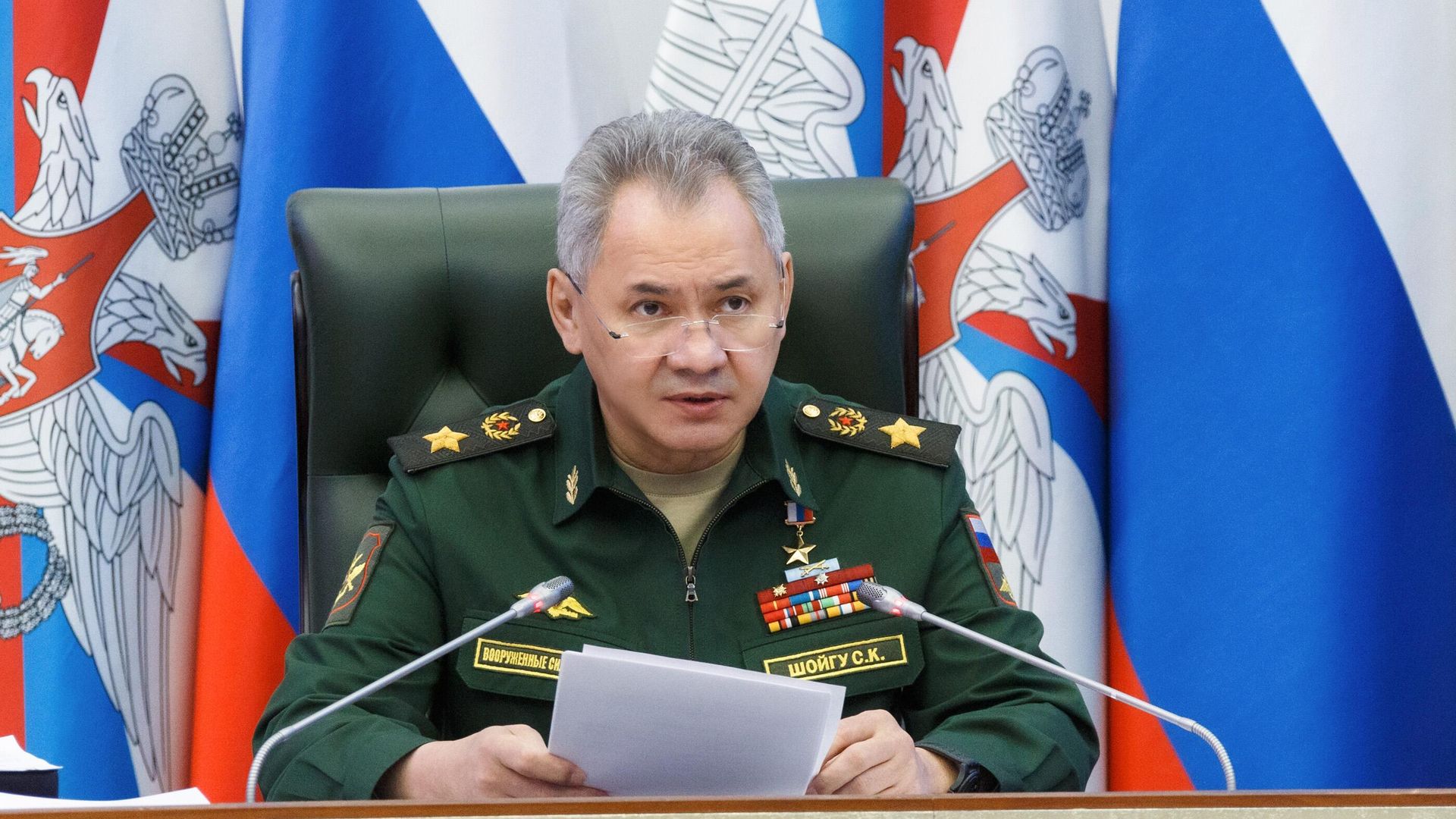 Министр обороны России Сергей Шойгу Министр обороны России Сергей Шойгу - РИА Новости, 1920, 21.12.2022