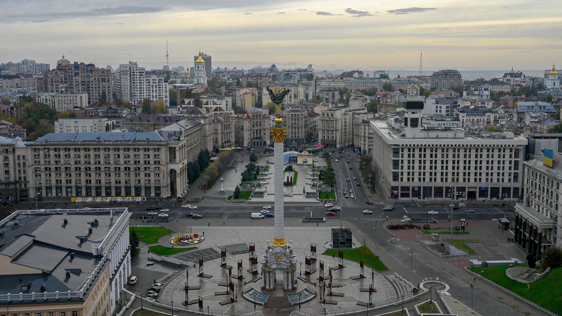 Площадь Независимости в Киеве, Украина Площадь Независимости в Киеве, Украина - РИА Новости, 1920, 31.10.2022