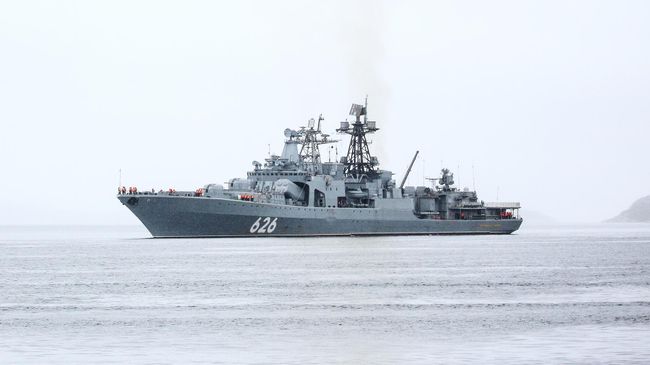 Большой противолодочный корабль Вице-адмирал Кулаков
