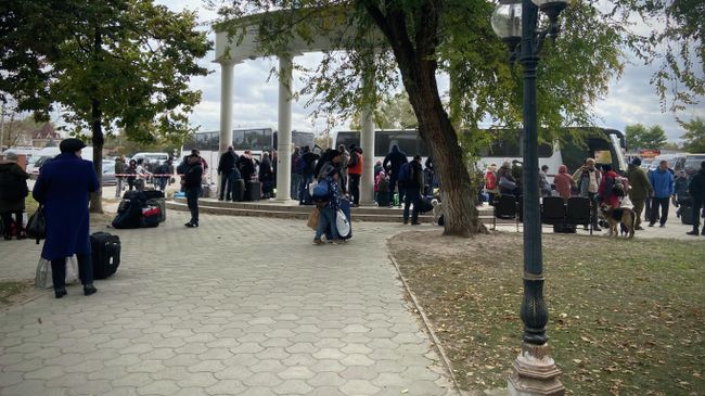 Жители Херсона