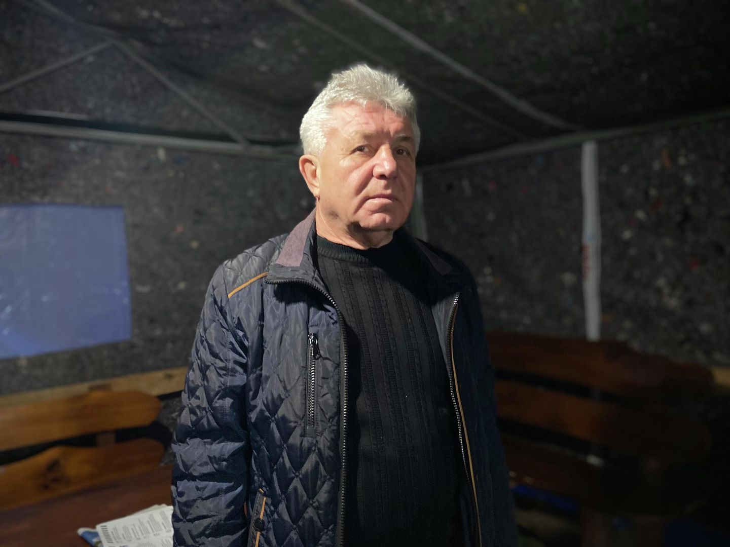 Глава военно-гражданской администрации города Алешки Георгий Журавко