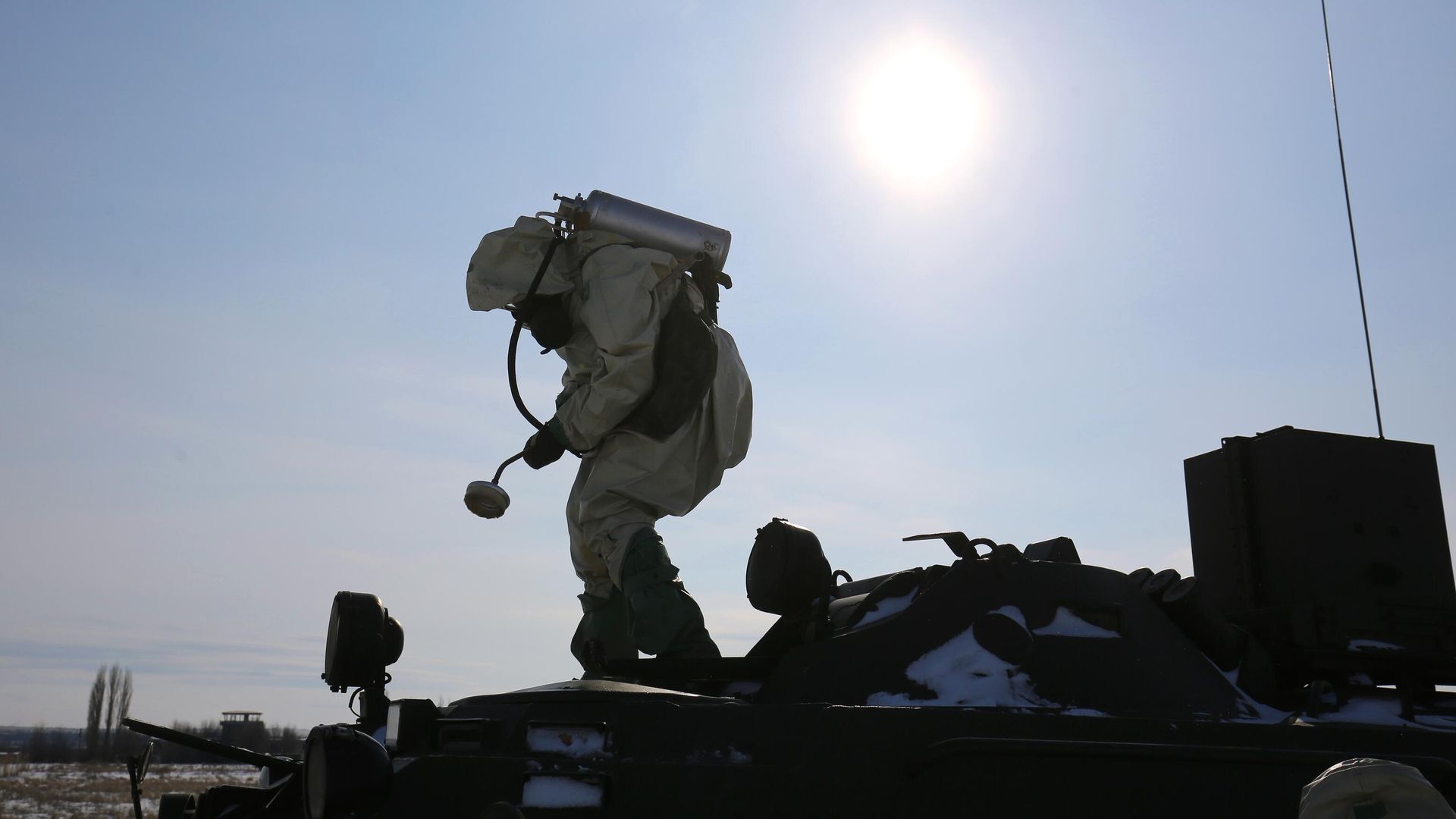 Военнослужащий войск радиационной, химической и биологической защиты Военнослужащий войск радиационной, химической и биологической защиты - РИА Новости, 1920, 11.07.2024