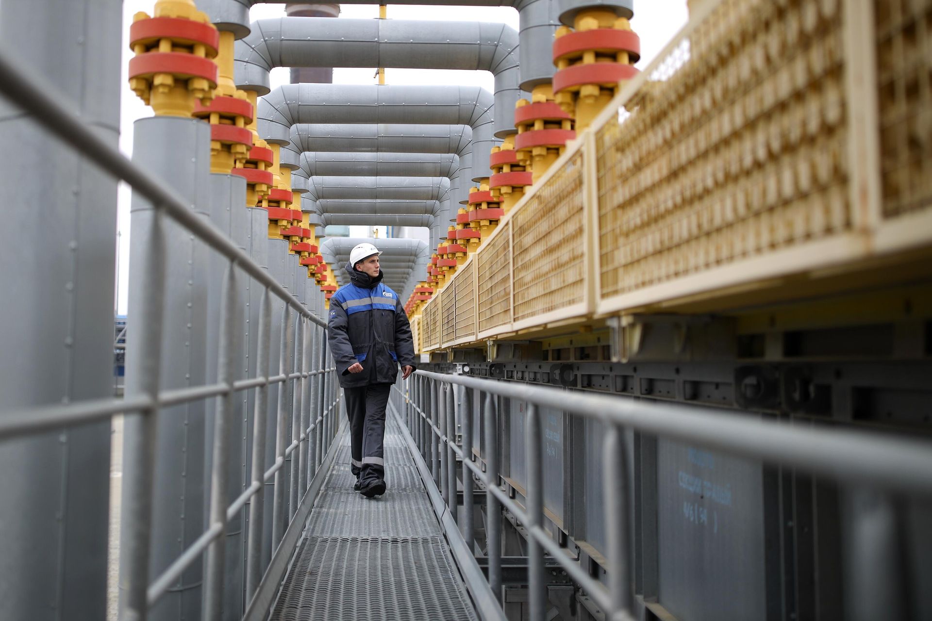 Компрессорная станция Русская, входящая в систему газопроводов для обеспечения поставок газа для Турецкого потока Компрессорная станция Русская, входящая в систему газопроводов для обеспечения поставок газа для Турецкого потока - РИА Новости, 1920, 09.01.2025