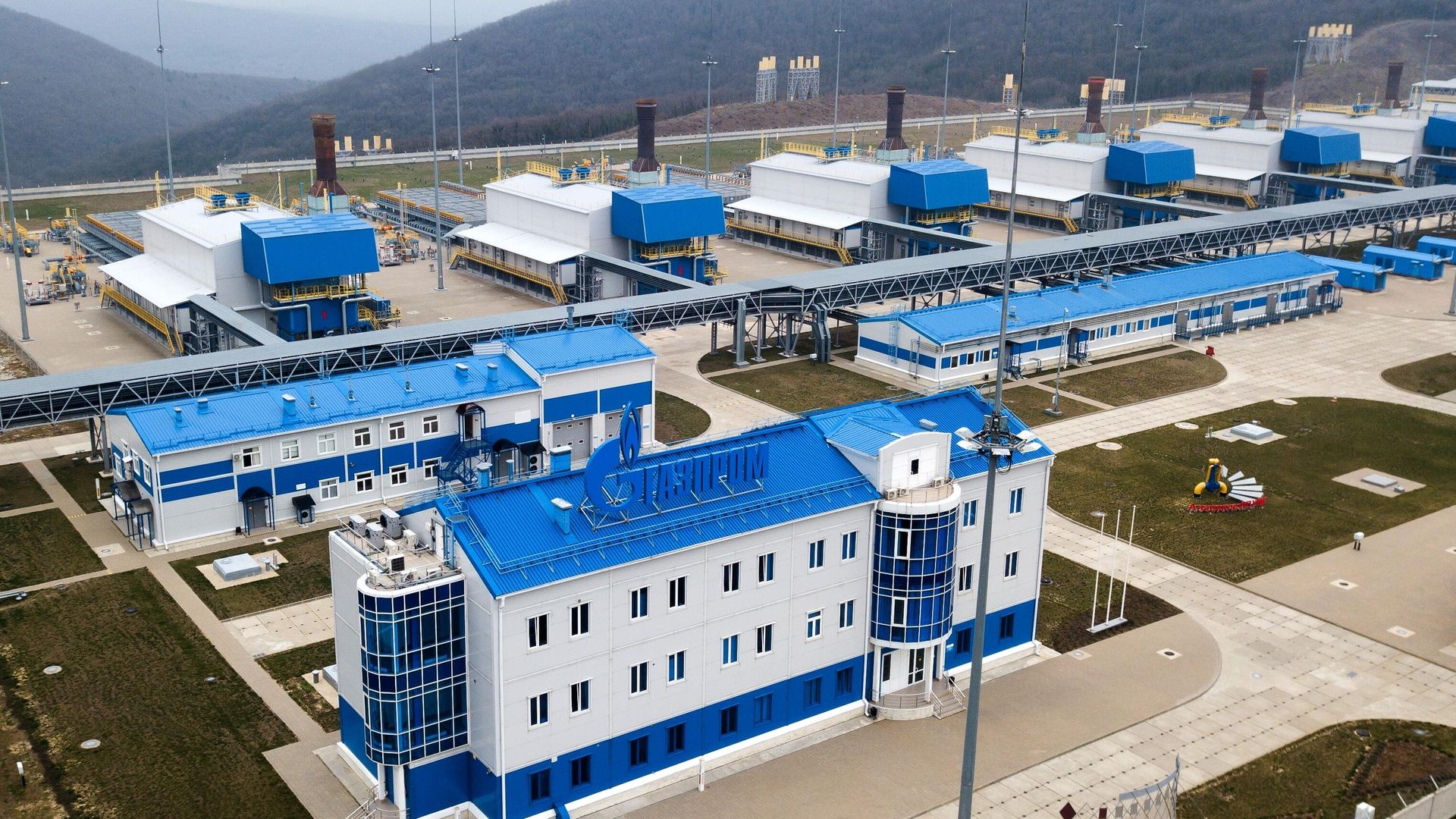 Компрессорная станция Русская, входящая в систему газопроводов по обеспечению поставок газа для Турецкого потока Компрессорная станция Русская, входящая в систему газопроводов по обеспечению поставок газа для Турецкого потока - РИА Новости, 1920, 13.01.2025
