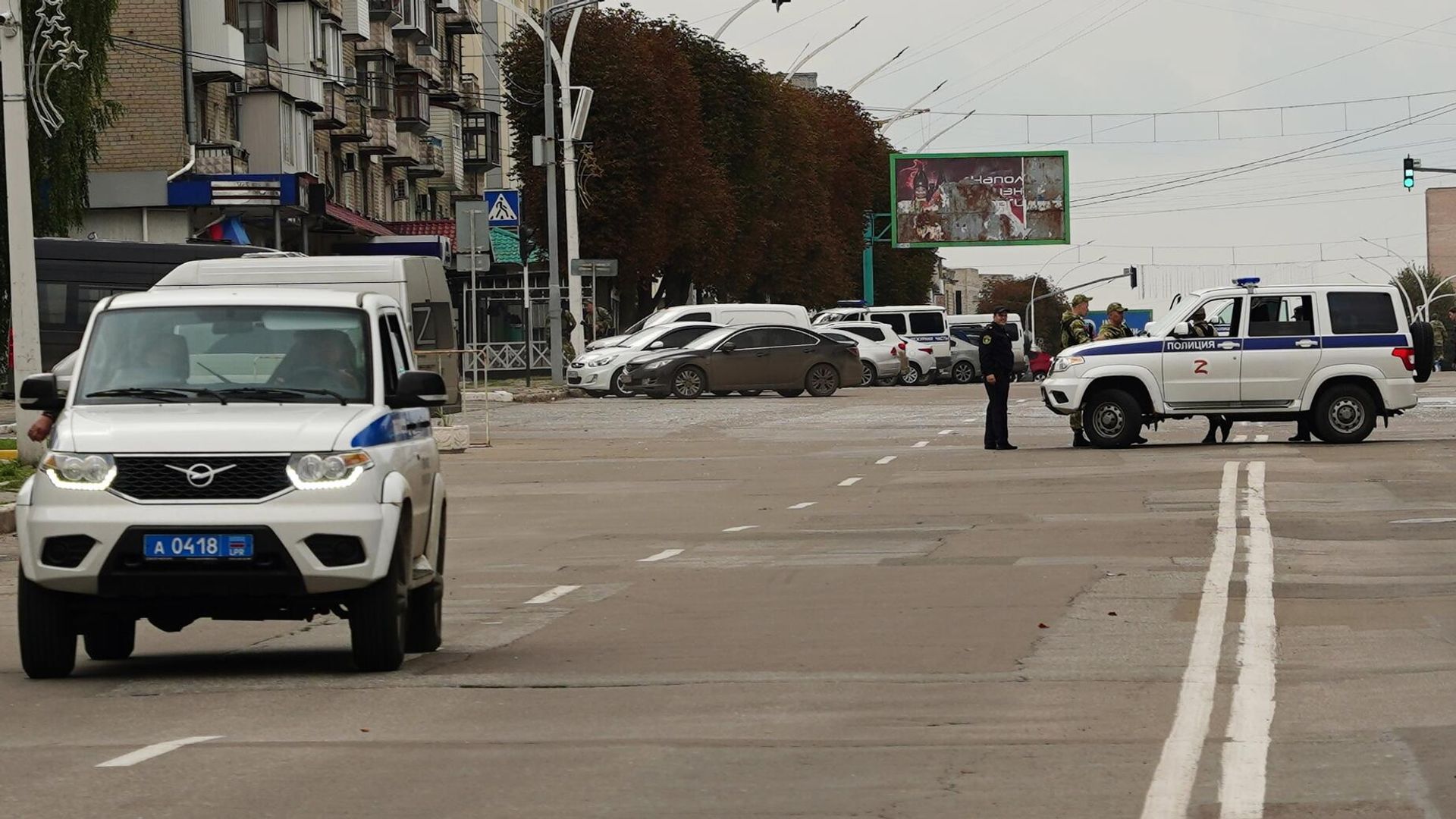 Сотрудники полиции в Луганске Сотрудники полиции в Луганске - РИА Новости, 1920, 26.10.2022