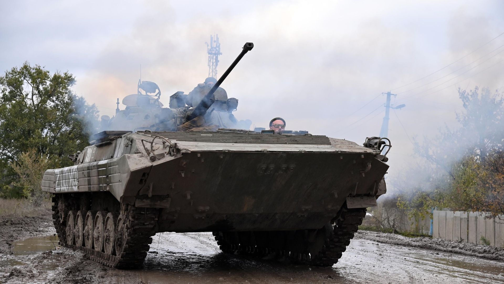 БМП с военнослужащими ВС России БМП с военнослужащими ВС России - РИА Новости, 1920, 07.11.2022