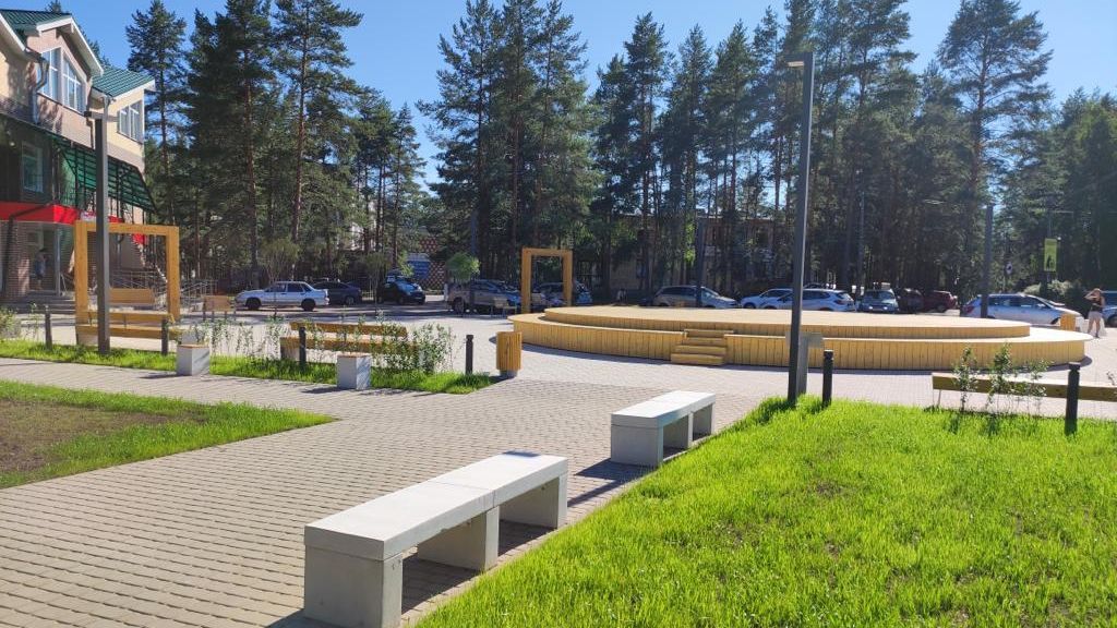 Благоустройство в Ленинградской области Благоустройство в Ленинградской области - РИА Новости, 1920, 27.10.2022