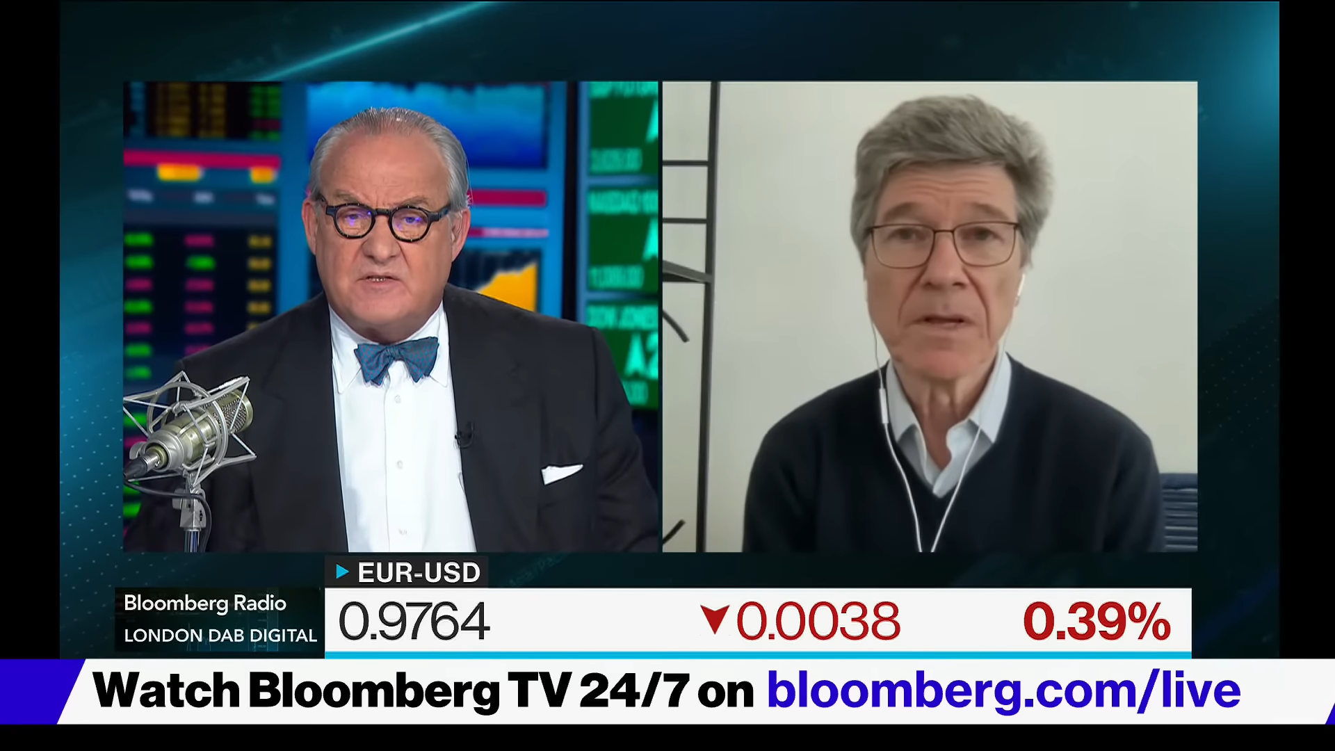 Джеффри Сакс в эфире Bloomberg Джеффри Сакс в эфире Bloomberg - РИА Новости, 1920, 28.10.2022