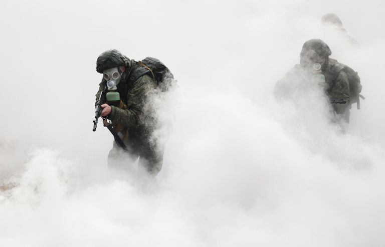 Военная подготовка мобилизованных из республики Коми в Мурманской области