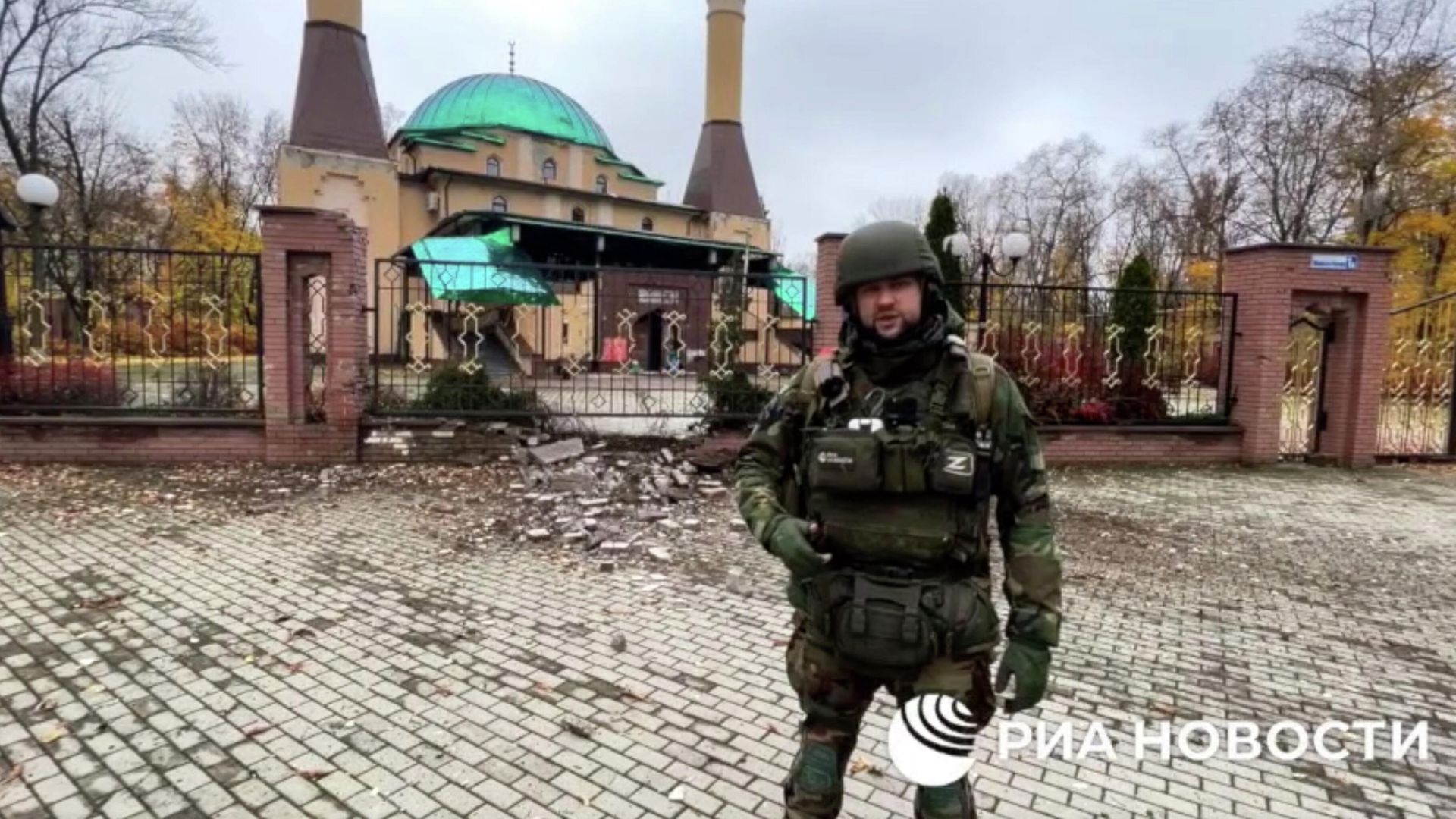 Соборная мечеть Ахать-Джами в Куйбышевском районе Донецка попала под артиллерийский обстрел со стороны украинских войск Соборная мечеть Ахать-Джами в Куйбышевском районе Донецка попала под артиллерийский обстрел со стороны украинских войск - РИА Новости, 1920, 11.04.2024