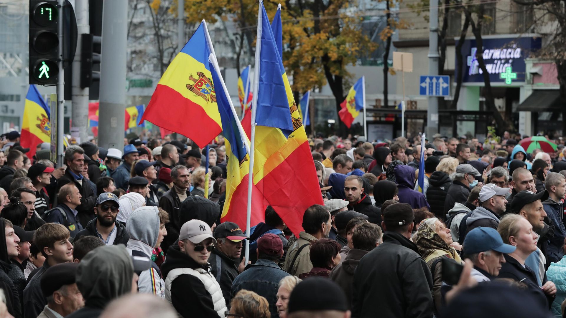 Акция протеста оппозиции в Молдове Акция протеста оппозиции в Молдове - РИА Новости, 1920, 21.01.2023