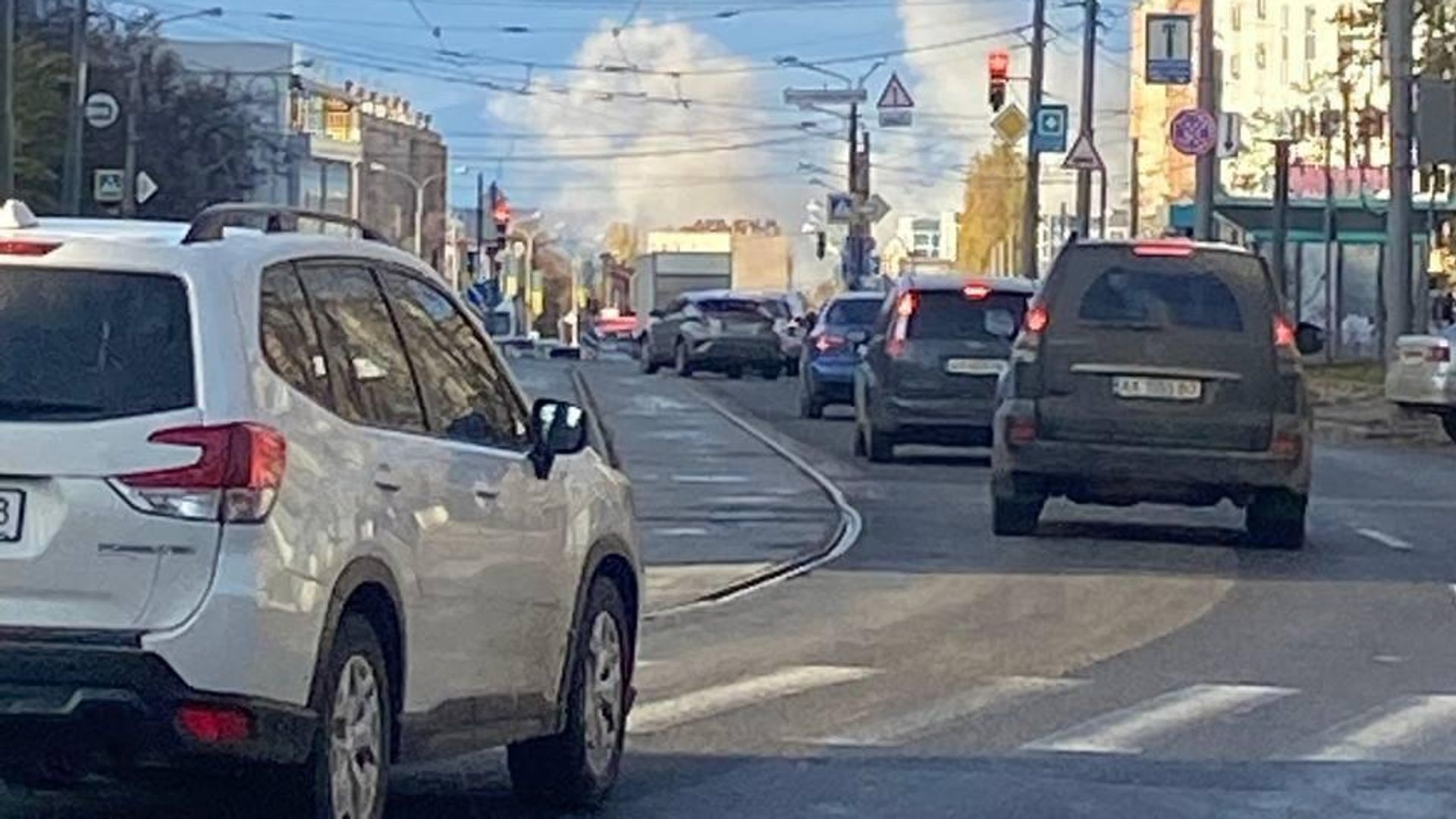 Дым, предположительно, в Харькове Дым, предположительно, в Харькове - РИА Новости, 1920, 31.10.2022