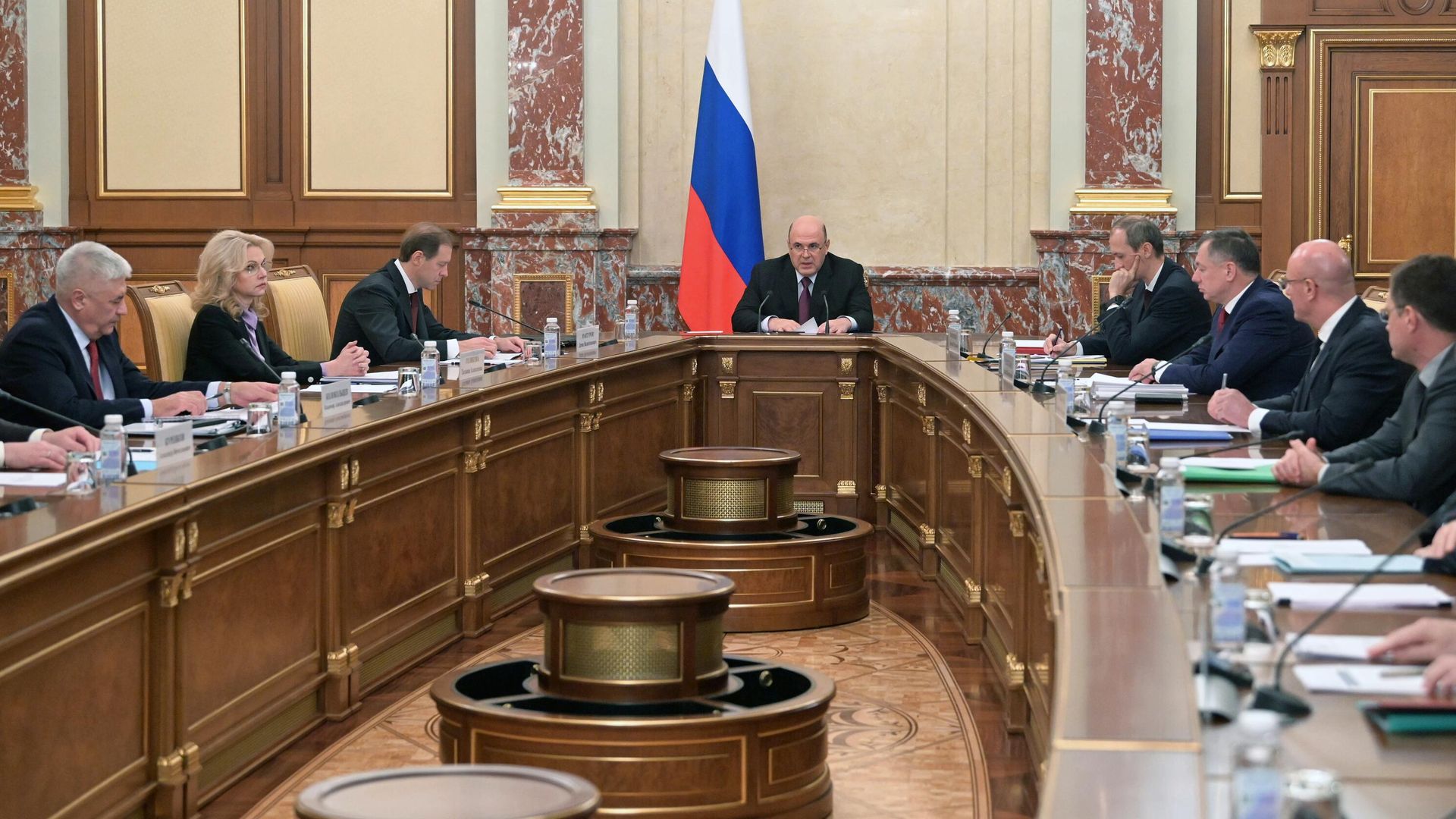 Председатель правительства РФ Михаил Мишустин проводит заседание Координационного совета при правительстве РФ по обеспечению потребностей Вооруженных Сил РФ Председатель правительства РФ Михаил Мишустин проводит заседание Координационного совета при правительстве РФ по обеспечению потребностей Вооруженных Сил РФ - РИА Новости, 1920, 31.10.2022