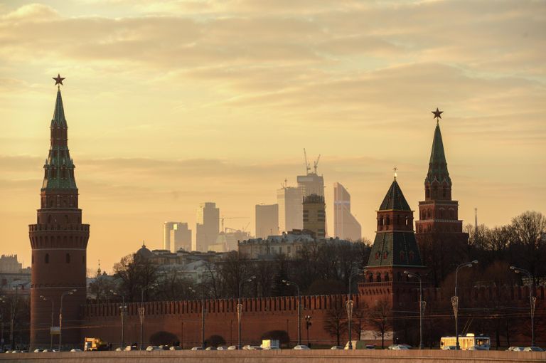 Вид на Московский кремль Вид на Московский кремль