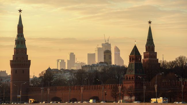 Вид на Московский Кремль