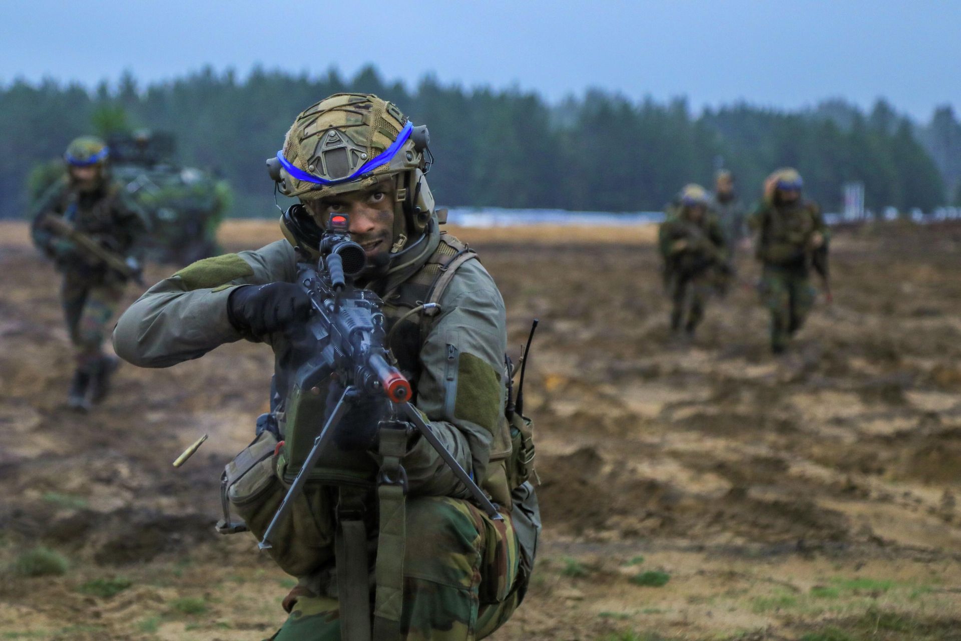 Совместные учения войск НАТО Iron Wolf - 22 в Латвии. 25 октября 2022 Совместные учения войск НАТО Iron Wolf - 22 в Латвии. 25 октября 2022 - РИА Новости, 1920, 08.11.2022