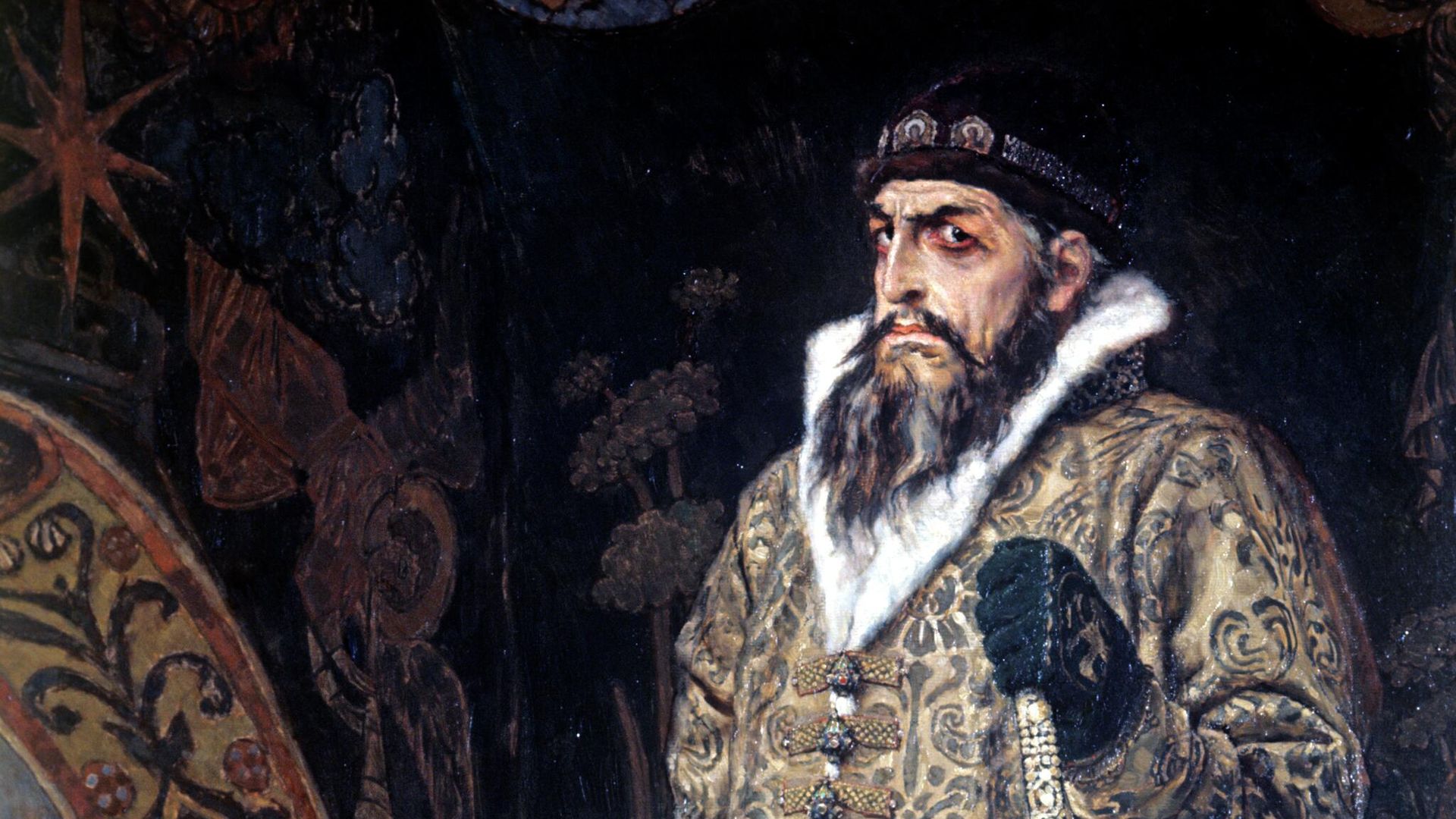 Репродукция картины Виктора Васнецова Царь Иван Васильевич Грозный, 1897 год Репродукция картины Виктора Васнецова Царь Иван Васильевич Грозный, 1897 год - РИА Новости, 1920, 22.01.2024