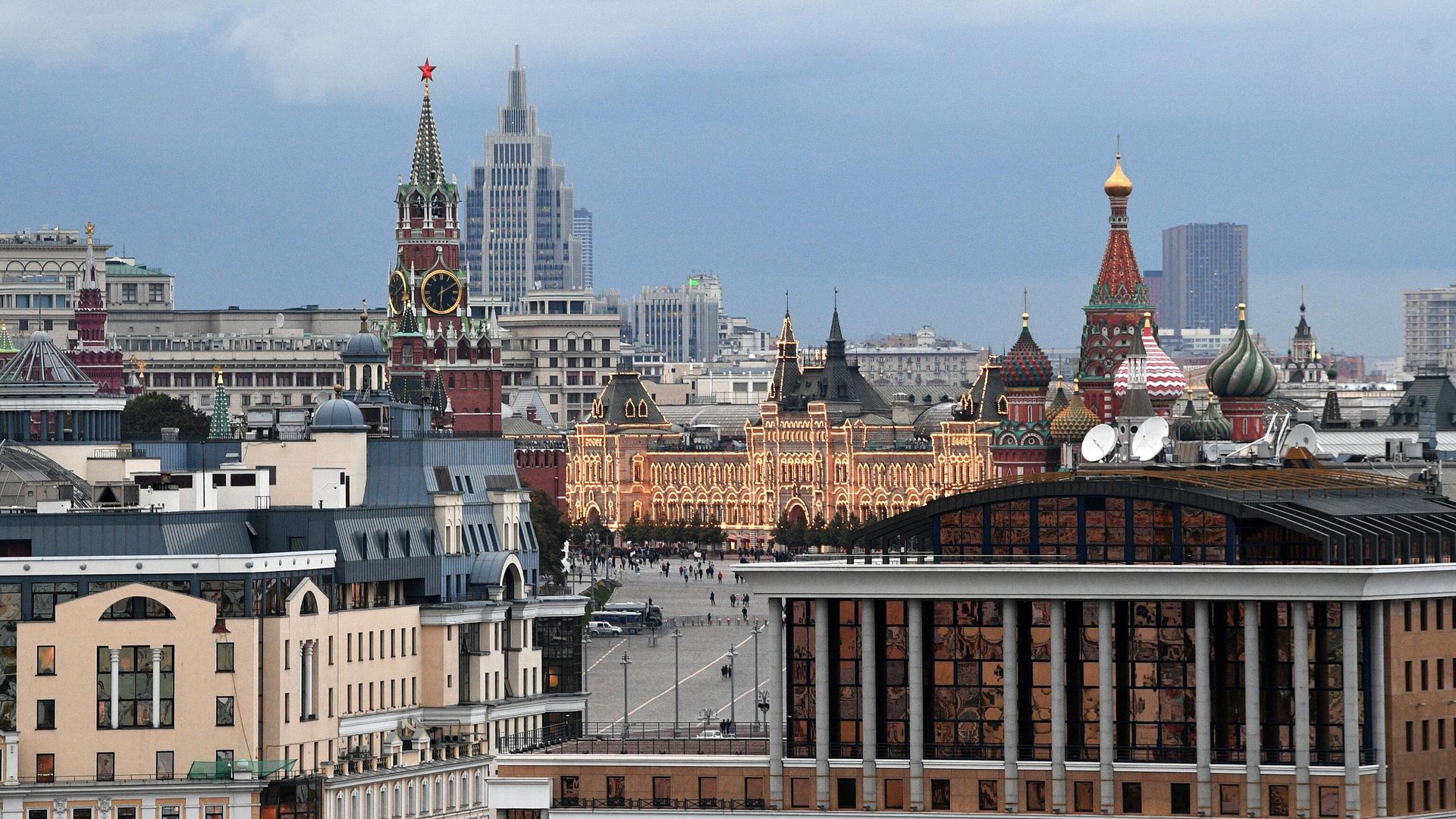 Вид на Красную Площадь в Москве Вид на Красную Площадь в Москве - РИА Новости, 1920, 03.01.2023