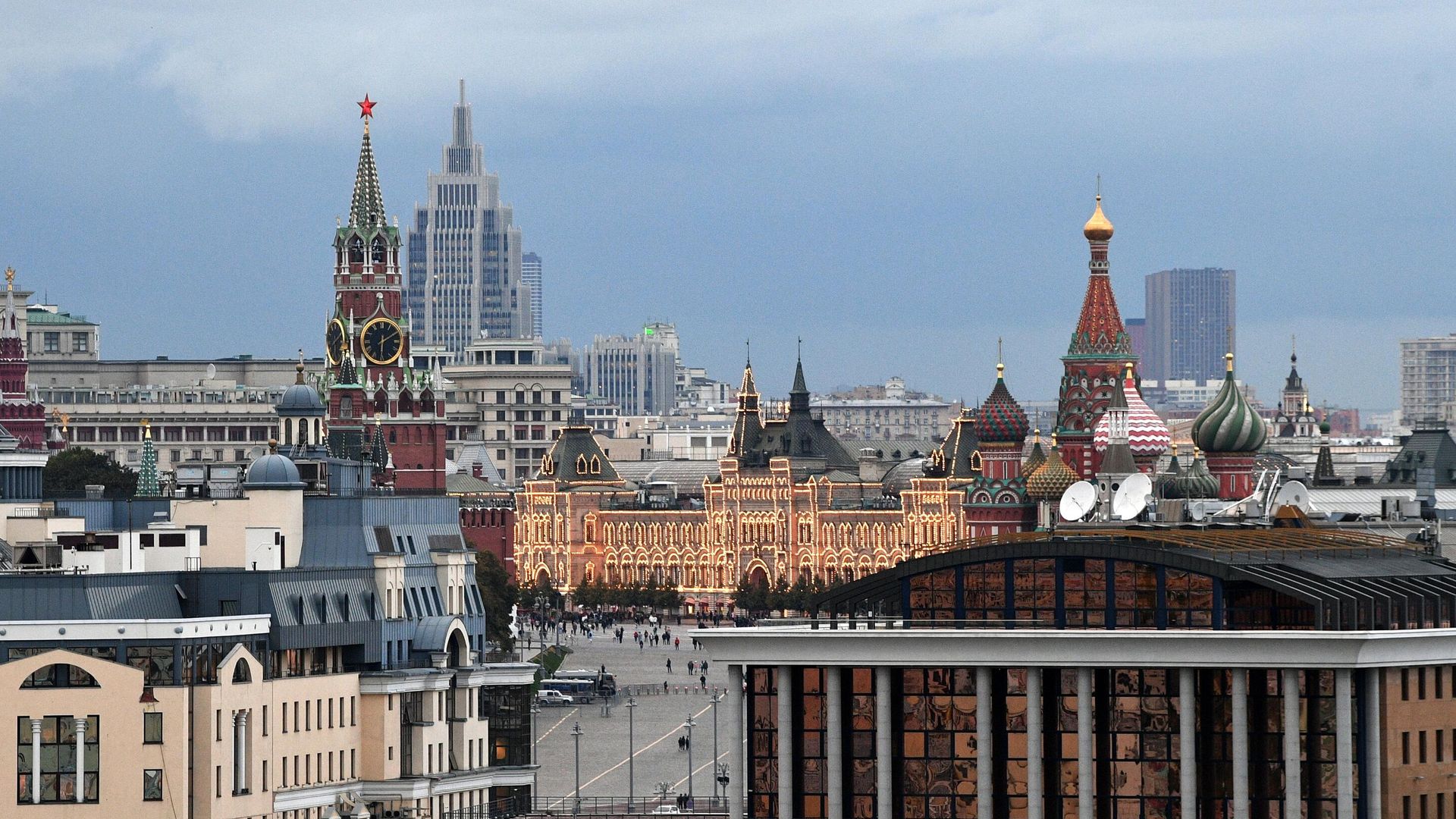 Вид на Красную Площадь в Москве Вид на Красную Площадь в Москве - РИА Новости, 1920, 03.01.2023