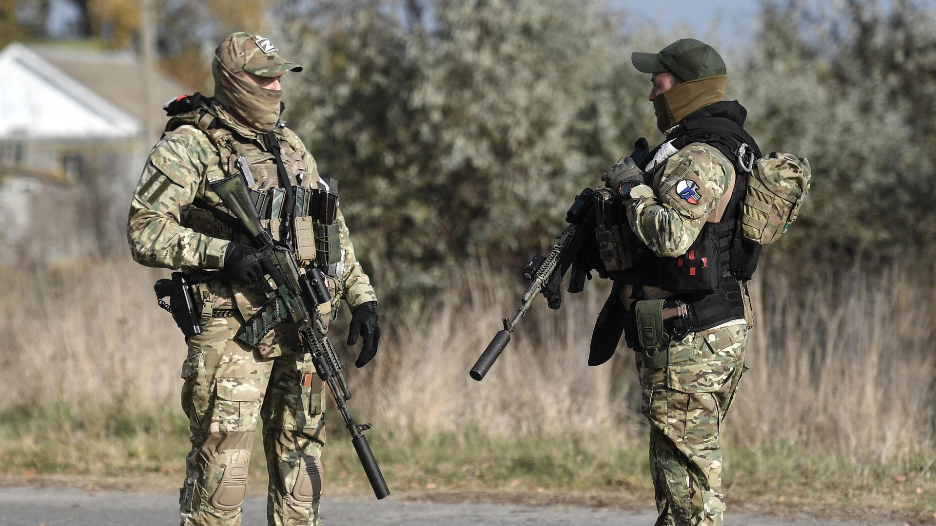 Военнослужащие РФ в Херсонской области Военнослужащие РФ в Херсонской области - РИА Новости, 1920, 08.11.2022
