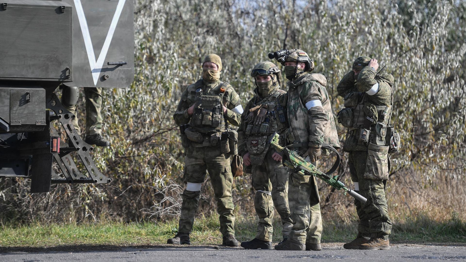 Военнослужащие в Херсонской области Военнослужащие в Херсонской области - РИА Новости, 1920, 09.11.2022