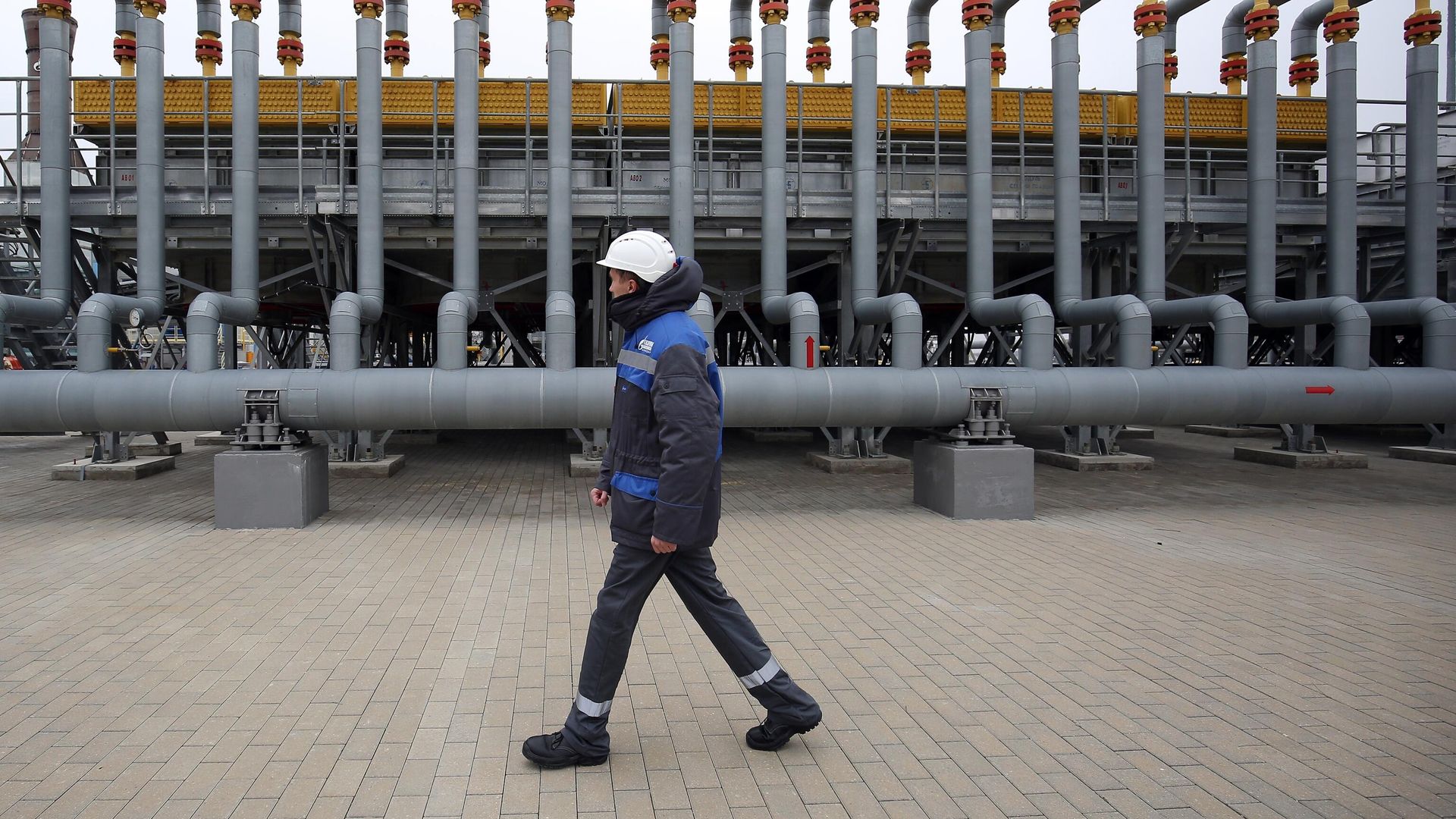 Компрессорная станция Русская, входящая в систему газопроводов для обеспечения поставок газа для Турецкого потока - РИА Новости, 1920, 12.03.2026