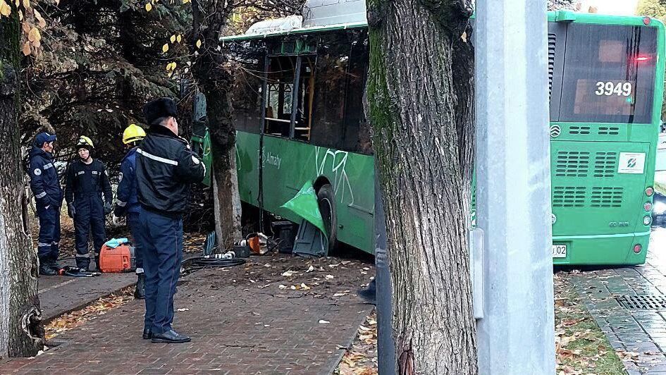 ДТП с участием автобуса в Алматы ДТП с участием автобуса в Алматы - РИА Новости, 1920, 08.11.2022