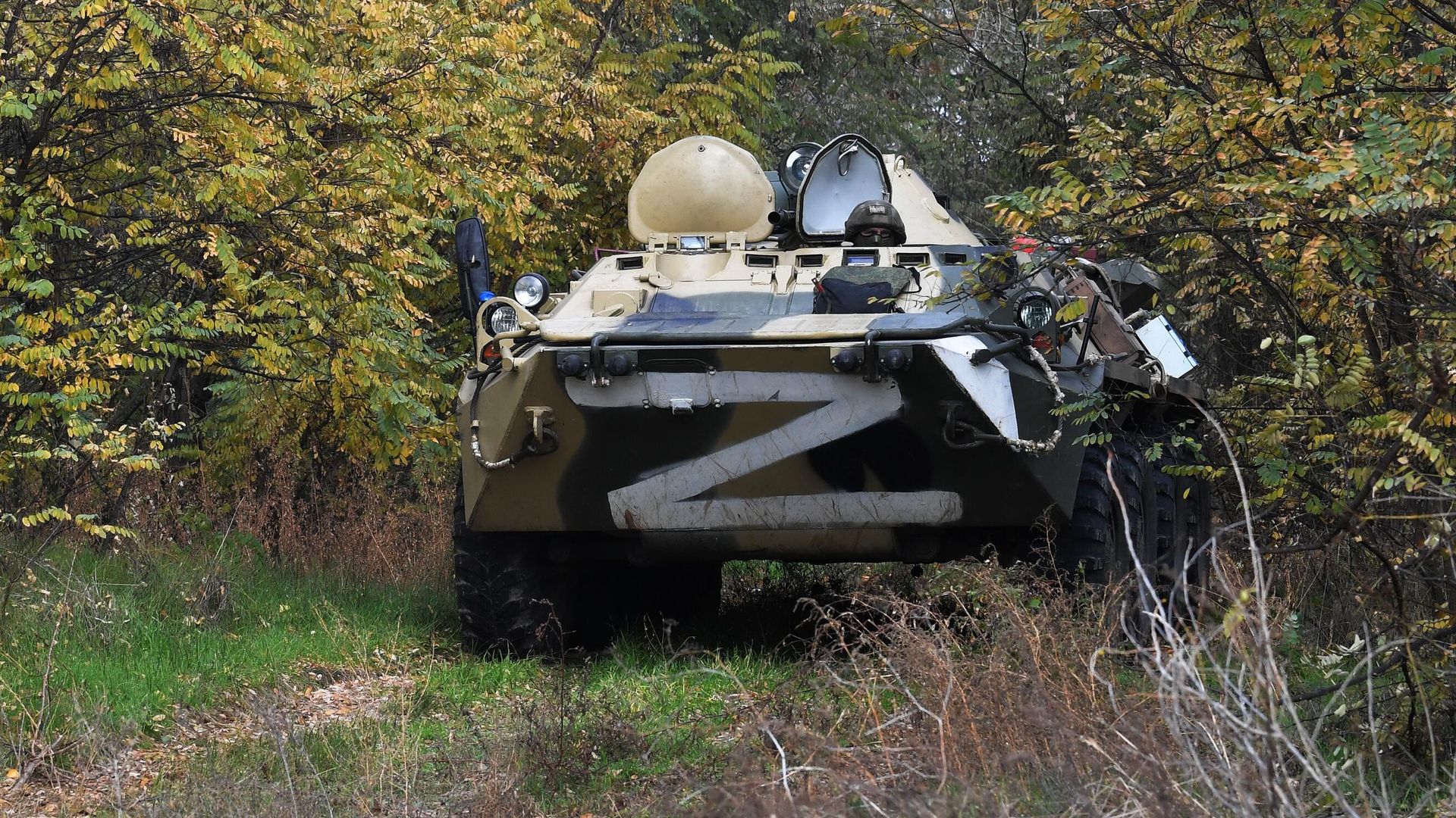 БТР-80 российских военнослужащих БТР-80 российских военнослужащих - РИА Новости, 1920, 11.11.2022