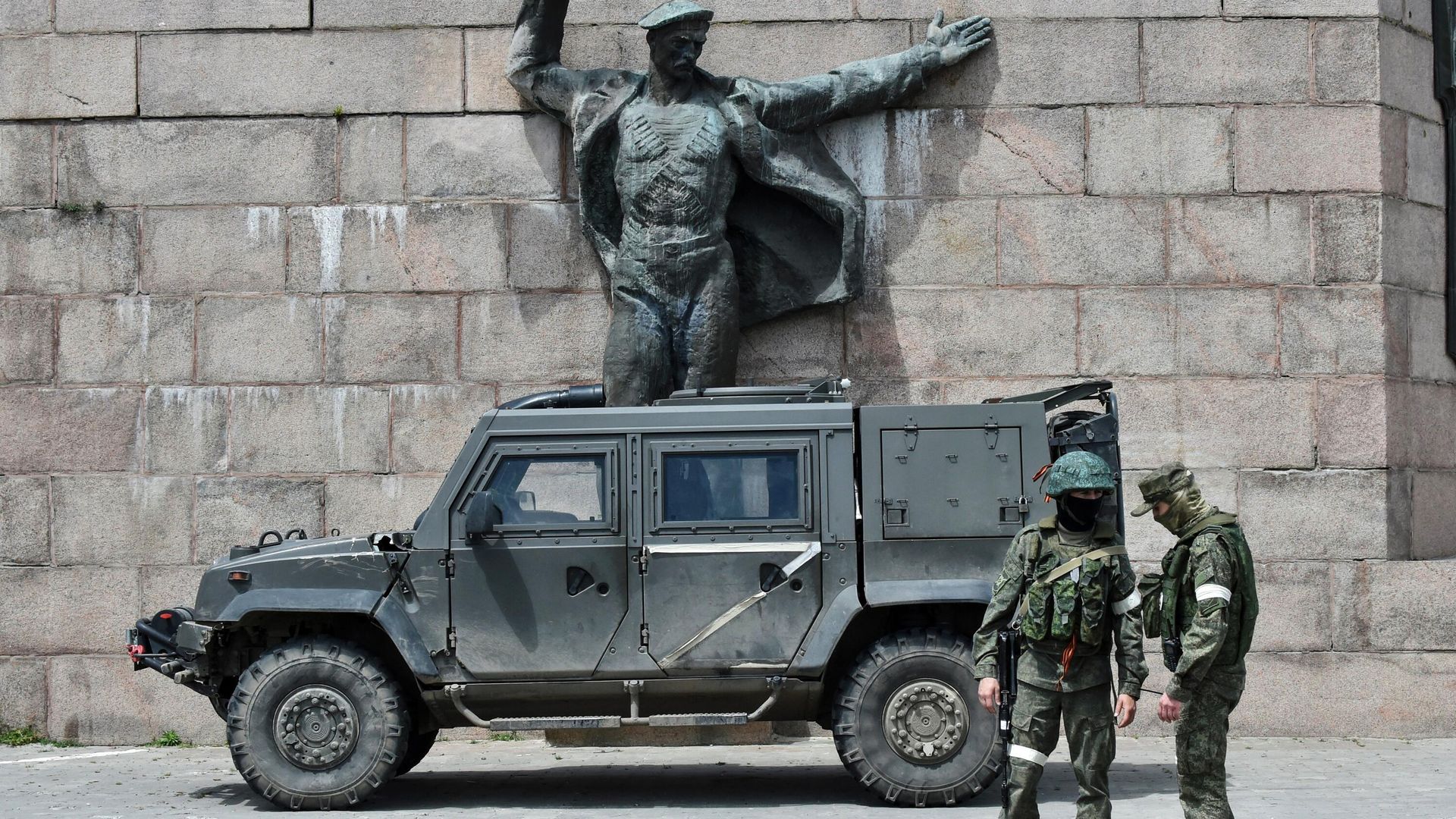 Российские военнослужащие в Херсоне Российские военнослужащие в Херсоне - РИА Новости, 1920, 11.11.2022