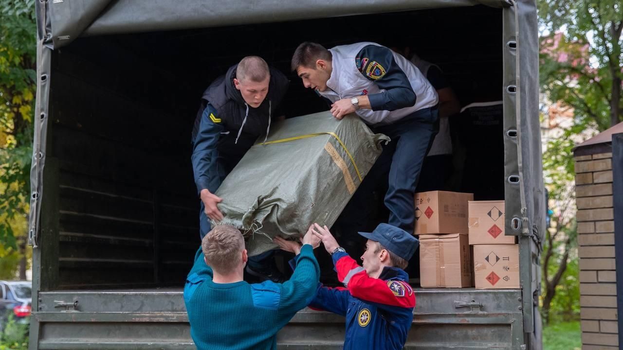 Отправка дополнительного обмундирования, продовольствия и теплой одежды мобилизованным из Карачаево-Черкесии Отправка дополнительного обмундирования, продовольствия и теплой одежды мобилизованным из Карачаево-Черкесии - РИА Новости, 1920, 10.11.2022