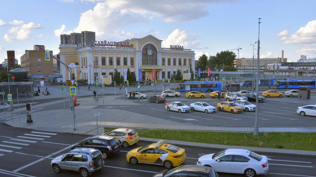 Савеловский вокзал в Москве