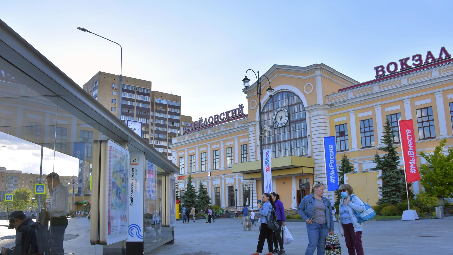 Савеловский вокзал в Москве Савеловский вокзал в Москве - РИА Новости, 1920, 13.01.2025