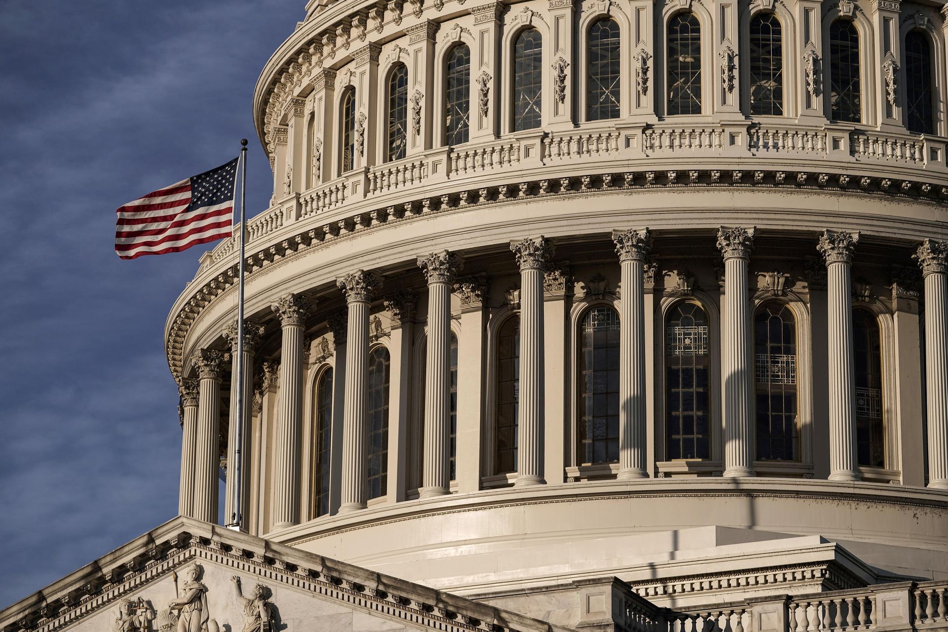 Здание Капитолия в Вашингтоне, США Здание Капитолия в Вашингтоне, США - РИА Новости, 1920, 19.03.2024