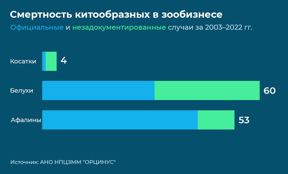 Смертность китообразных в зообизнесе