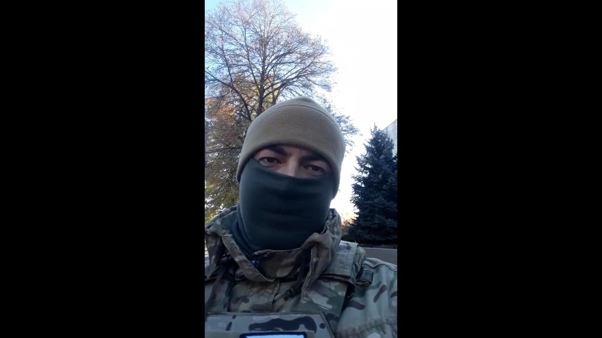 Боец о контроле над городами левого берега Днепра и украинских фейках Боец о контроле над городами левого берега Днепра и украинских фейках - РИА Новости, 1920, 16.11.2022