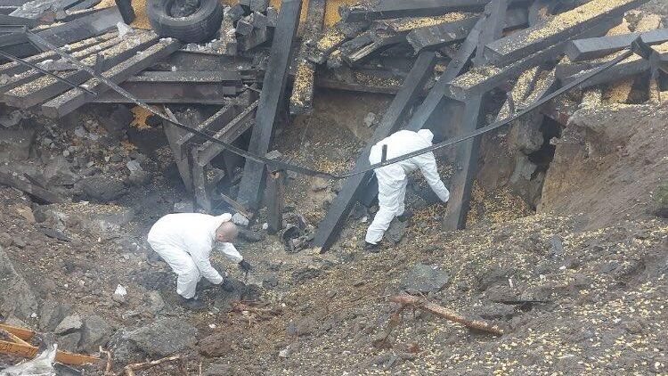 Место попадания ракеты в деревне Пшеводув, Польша Место попадания ракеты в деревне Пшеводув, Польша - РИА Новости, 1920, 25.11.2022