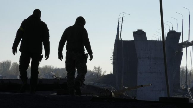 Военнослужащие ВСУ в Херсоне