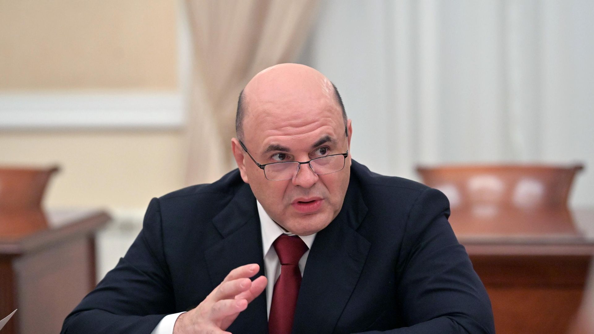 Председатель правительства РФ Михаил Мишустин Председатель правительства РФ Михаил Мишустин - РИА Новости, 1920, 23.11.2022