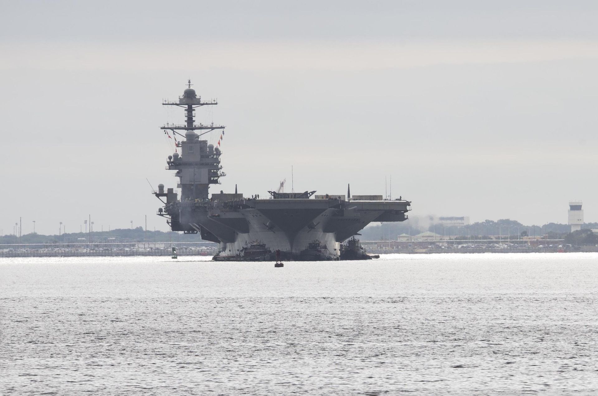 Авианосец ВМС США USS Gerald R. Ford - РИА Новости, 1920, 05.05.2023