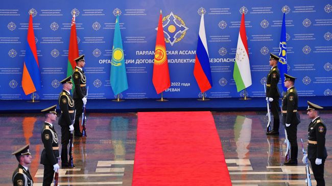 Заседание Совета Парламентской ассамблеи ОДКБ