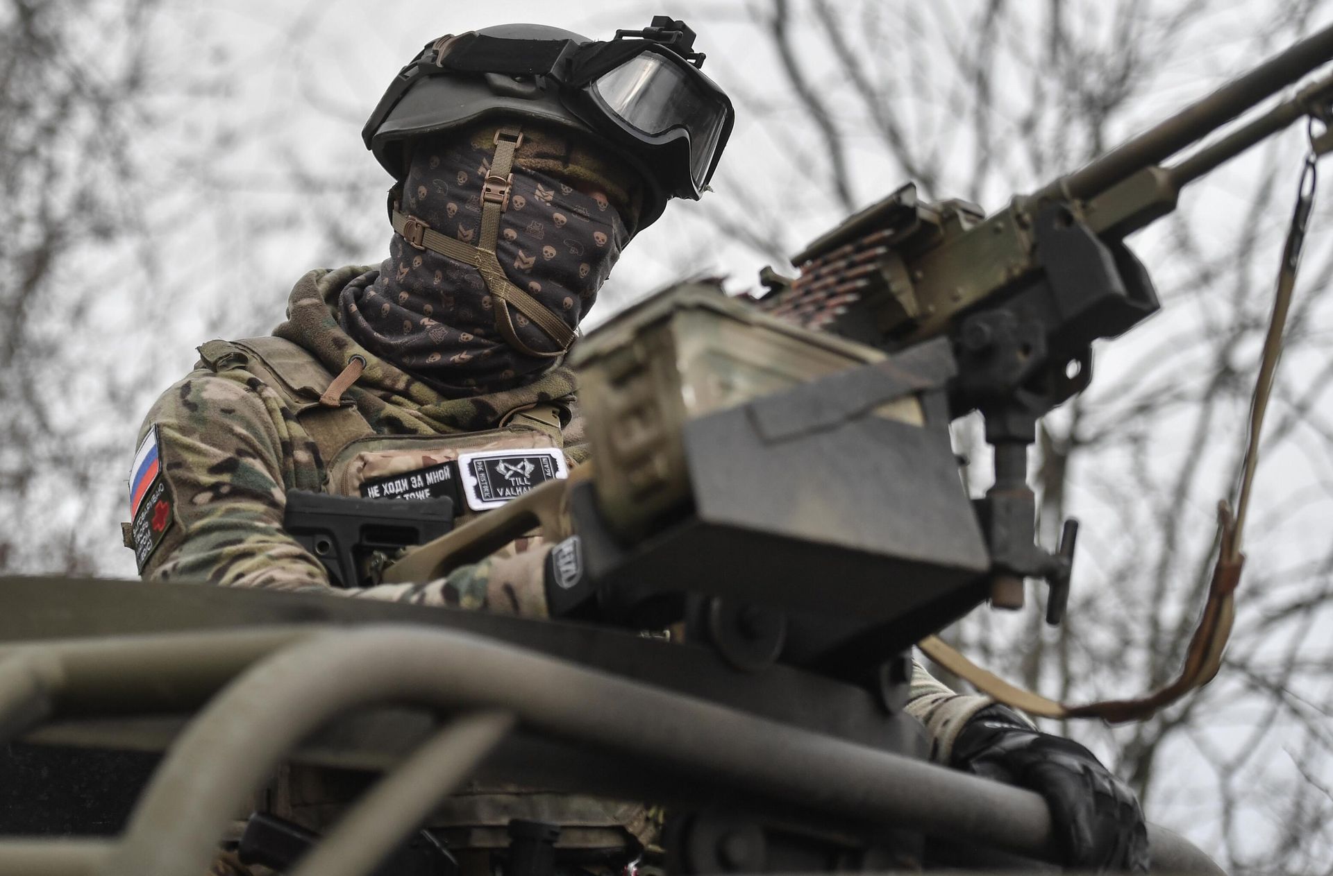Военнослужащий добровольческого батальона имени Судоплатова в Запорожской области Военнослужащий добровольческого батальона имени Судоплатова в Запорожской области - РИА Новости, 1920, 10.04.2026