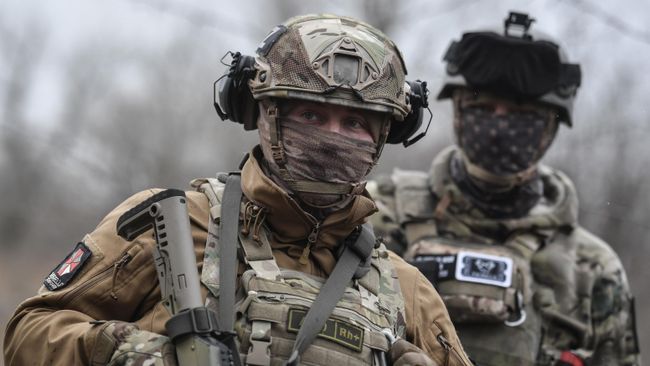 Военнослужащие добровольческого батальона