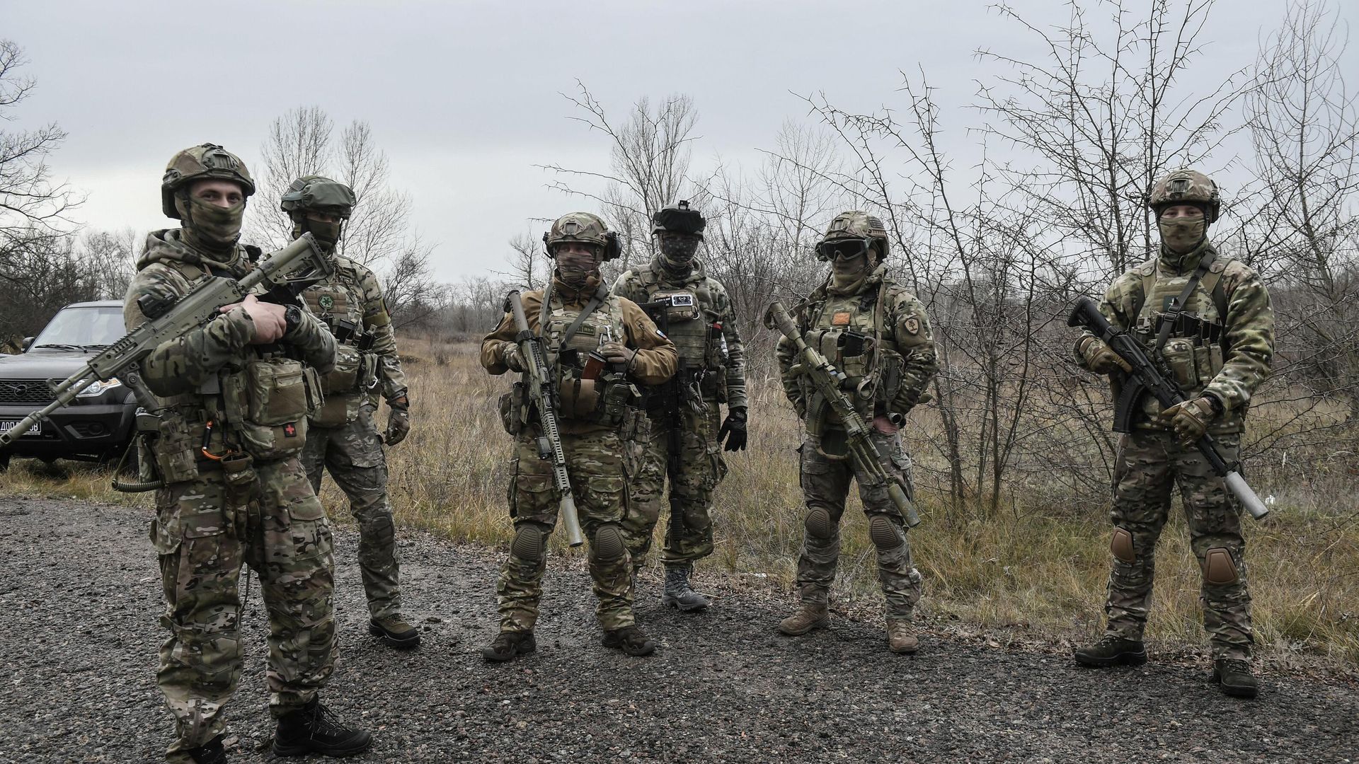 Военнослужащие добровольческого батальона имени Судоплатова в Запорожской области Военнослужащие добровольческого батальона имени Судоплатова в Запорожской области - РИА Новости, 1920, 27.12.2022