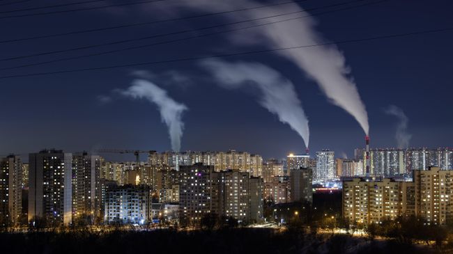 Вид на микрорайон Митино