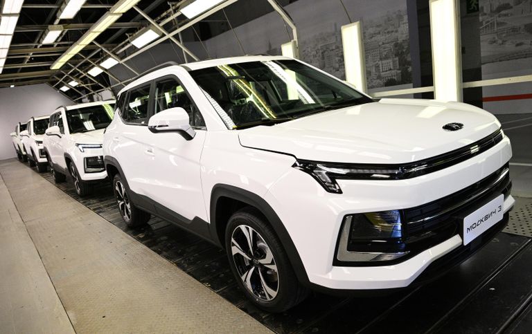Московский автомобильный завод Москвич начал сборку автомобилей Московский автомобильный завод Москвич начал сборку автомобилей