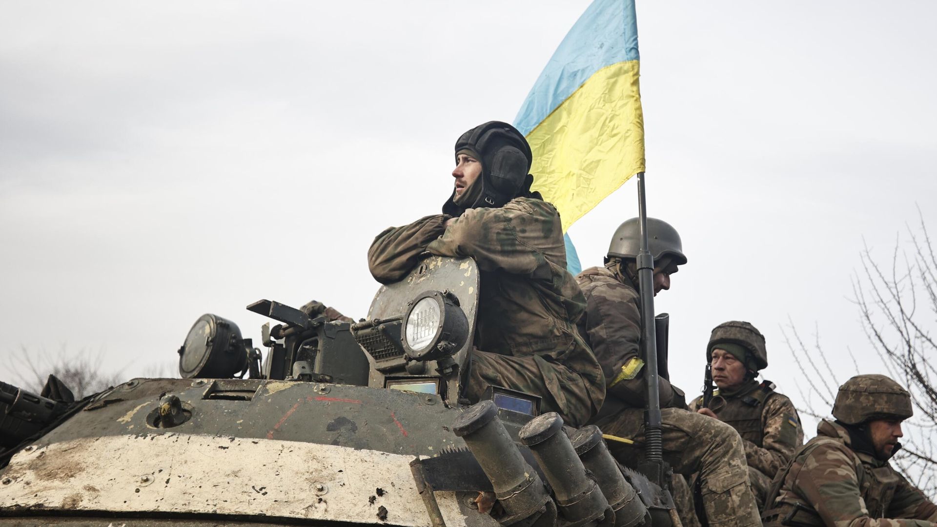 Украинские военные на БМП Украинские военные на БМП - РИА Новости, 1920, 19.12.2022