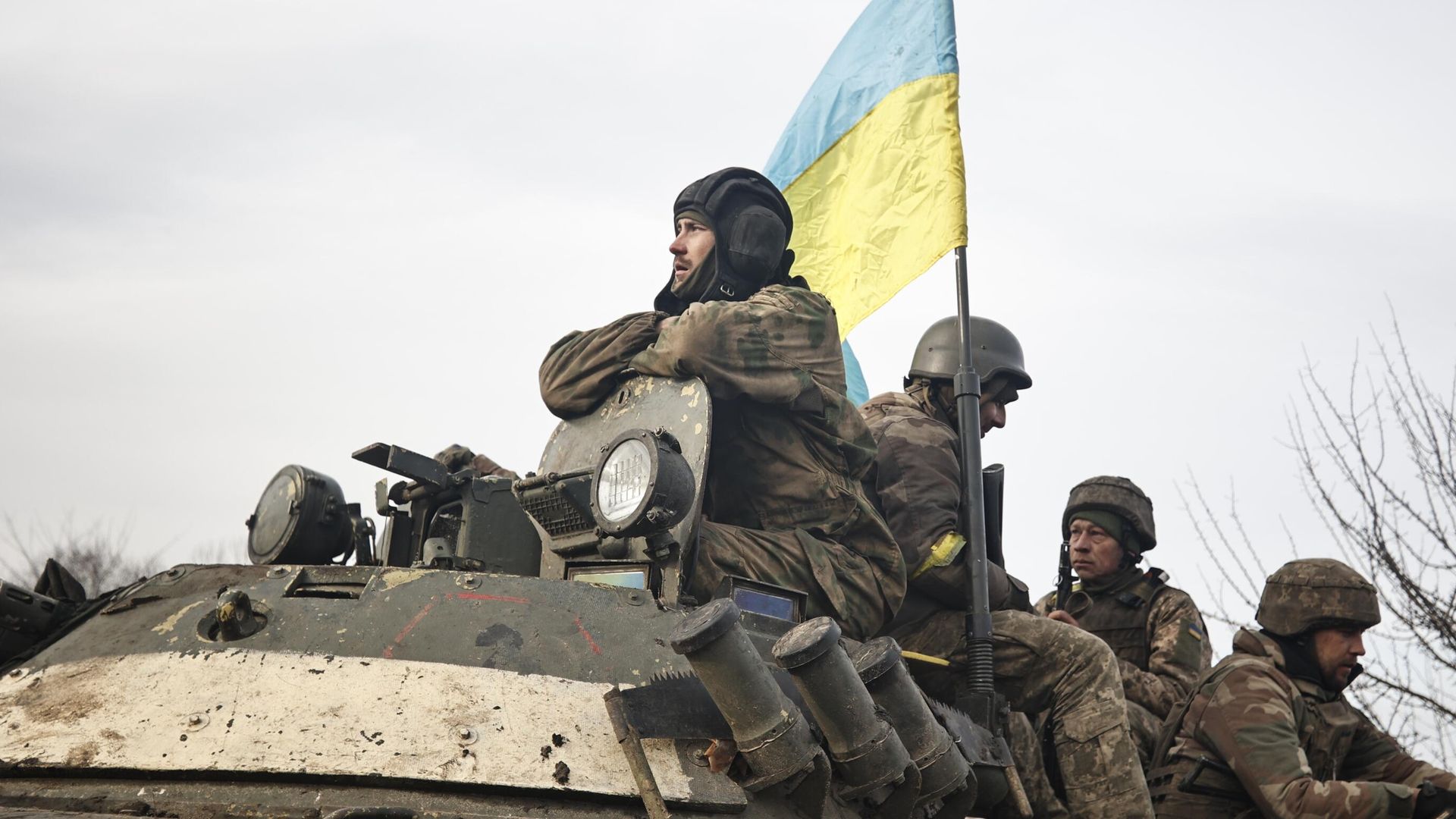 Украинские военные на БМП Украинские военные на БМП - РИА Новости, 1920, 21.02.2023